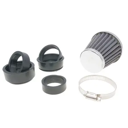 Luftfilter Powerfilter 35 - 48mm Chrom Top-Seller