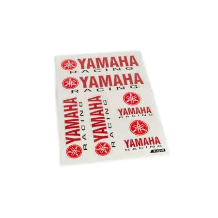 Aufkleber Bogen Yamaha Racing 33x22cm Billig