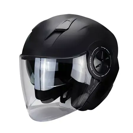 Jethelm Doppelvisier Trendy 20 T-405 mattschwarz Sichere Zahlung