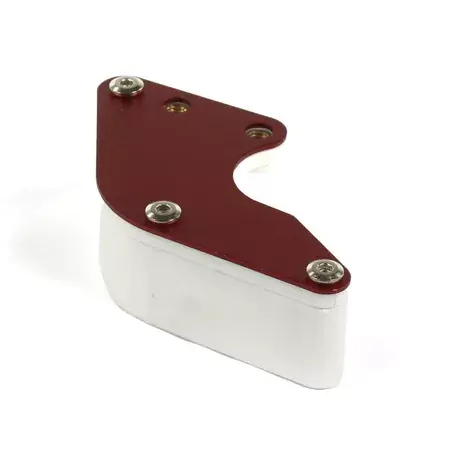 Beliebt Kettenführung PTFE Schraubabstand 33mm rot Pitbike