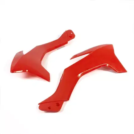 Seitenverkleidungen Tank vorn rot Pit Bike / Dirt Bile Apollo RXF Freeride Bestseller