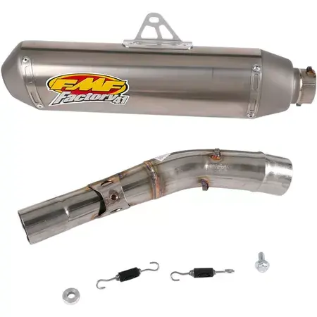 Endschalldämpfer FMF Factory 4.1 Edelstahl / titan CRF 450 Solange Der Vorrat Reicht