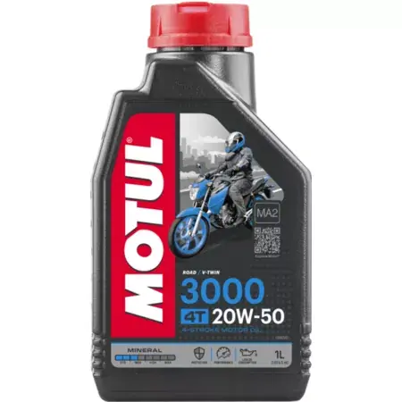 4-Takt Motoröl Motul 3000 20W-50 1L Neu Im Sortiment