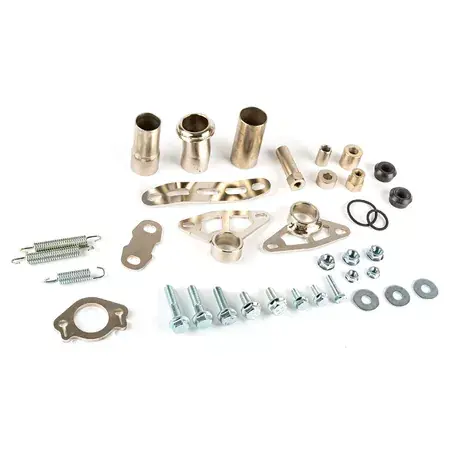 Meistverkauft Ersatzteil Kit Auspuff Stage6 Streetrace high mount schwarz Derbi / Yamaha / Beta