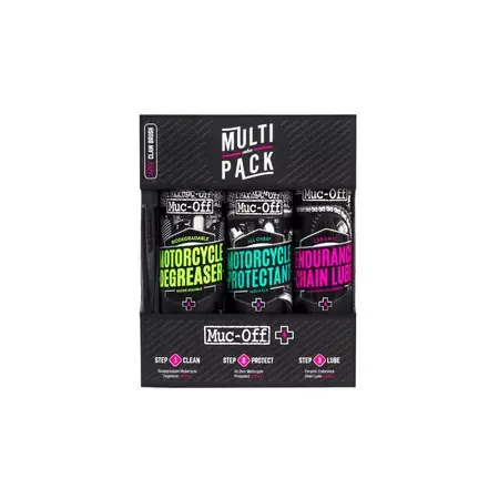 Sonderaktion Multi Pack Muc-Off Entfetten / Schützen / Schmieren