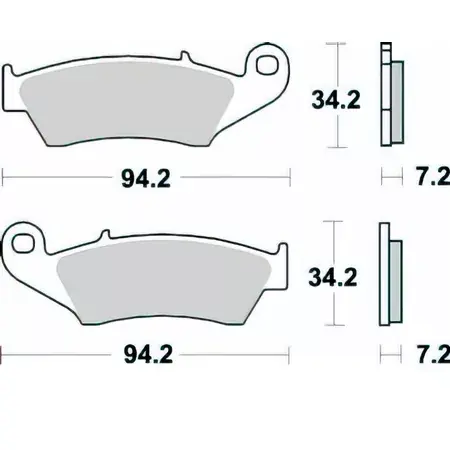 Must-Have Bremsbeläge Braking 772CM 46 Honda CR 250