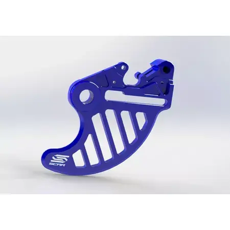 Bremsscheibenschutz hinten Scar Sherco SE / SE-F blau Nur Heute