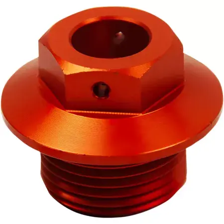 Heißes Angebot Lenkkopfmutter Scar KTM EXC / SX orange