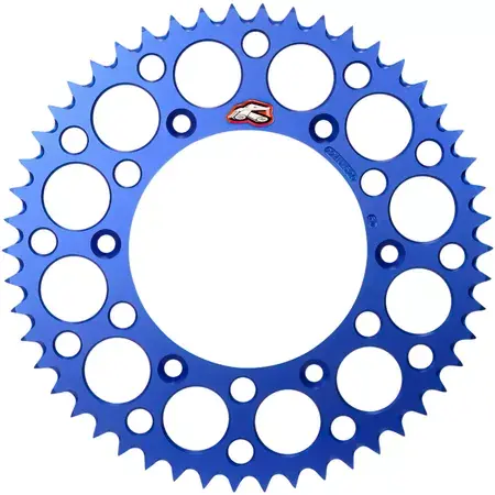 Kettenrad Renthal 428 Z48 Ultra Light selbstreinigend blau RM / YZ 85 Neue Ware