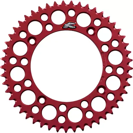 Finale Aktion Kettenrad Renthal 420 Z.49 Ultra Light selbstreinigend rot CR 80 / 85