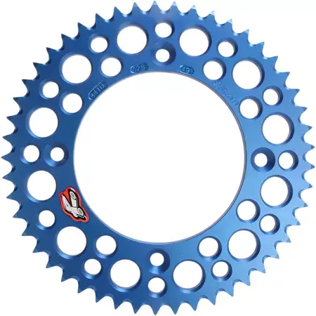Echt Kettenrad Renthal 428 Z49 Ultra Light selbstreinigend blau TC / SX 85