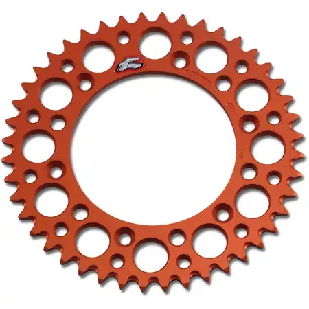 Kettenrad Renthal 520 Z44 Ultra Light selbstreinigend orange KTM / Husqvarna / GasGas Online Kaufen