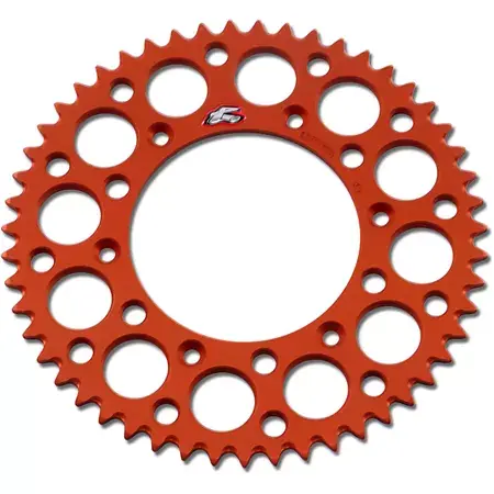 Echt Kettenrad Renthal 520 Z51Ultra Light selbstreinigend orange KTM / Husqvarna / GasGas