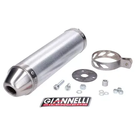Endschalldämpfer Giannelli Street Alu Aprilia RS / Yamaha TZR Versand Am Gleichen Tag