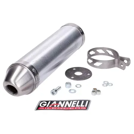 Endschalldämpfer Giannelli Street Alu Aprilia RS4 50 2011 - 2015 Nur Für Kurze Zeit