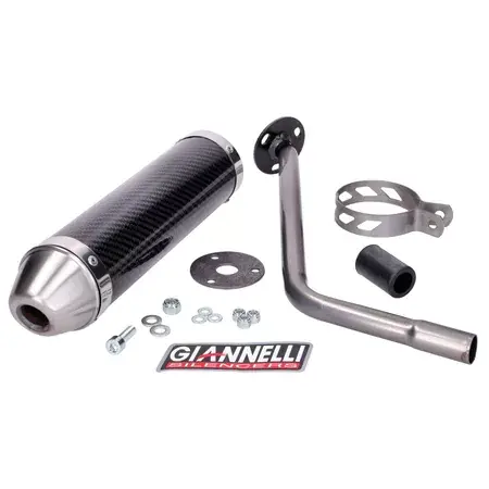 Endschalldämpfer Giannelli Enduro Carbon Peugeot XP6 2006 - 2007 Bestpreis