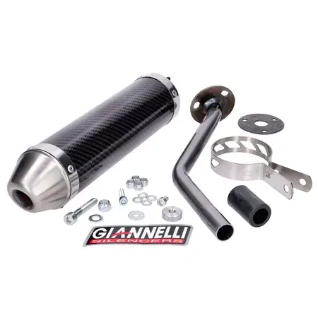 Endschalldämpfer Giannelli Enduro Carbon Rieju MRX 2002 - 2003 Letzte Chance