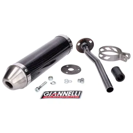 Endschalldämpfer Giannelli Enduro Carbon Yamaha DT 50 R 1998 - 2003 Top-Angebot