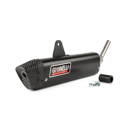 Highlight Endschalldämpfer Giannelli Enduro Sonic Alu schwarz Fantic Motor XE Euro 5