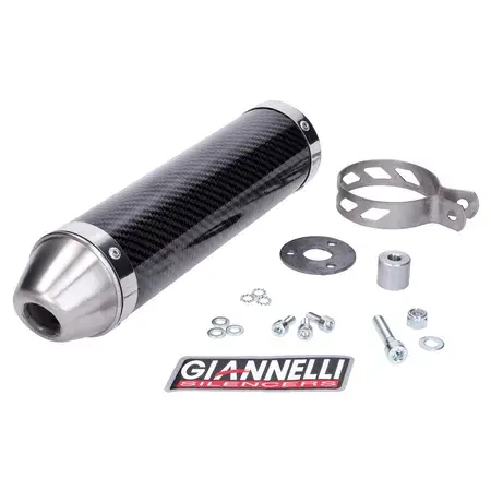 Heißes Angebot Endschalldämpfer Giannelli Street Carbon Aprilia RS4 50 2011 - 2015