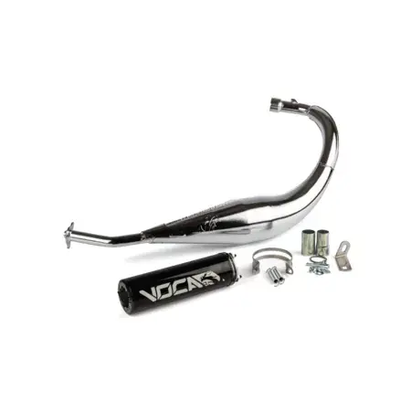 Auspuff Voca Chromed 50 / 70cc Ed. 2020 schwarz Sherco SM-R / SE-R Sonderaktion