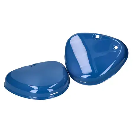 Markenware Seitendeckel Set blau Simson S50 / S51 / S70