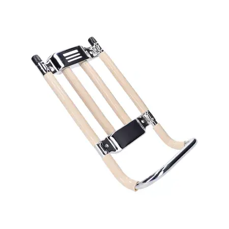 Super-Preis Gepäckträger Chrom / beige Simson Schwalbe